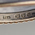 1958 British Vintage Wedgwood Sterling Silver & Jasperware Round Brooch